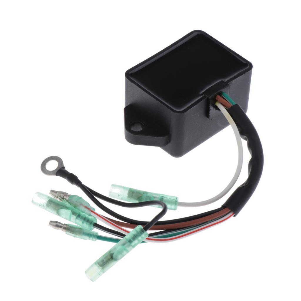 2 Pieces Outboard Motor Pack CDI Unit for 2 Stroke 4HP 5HP 1998-2002