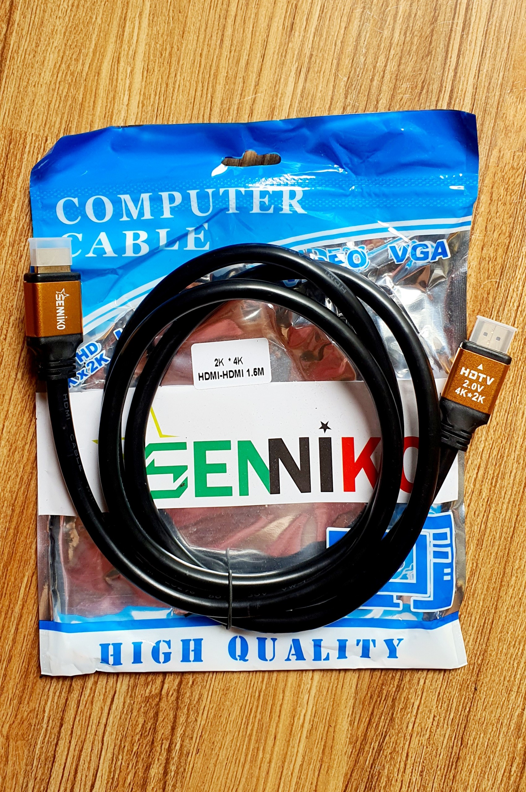 Cáp HDMI 1.5M SENNIKO 4K - Hàng Nhập Khẩu