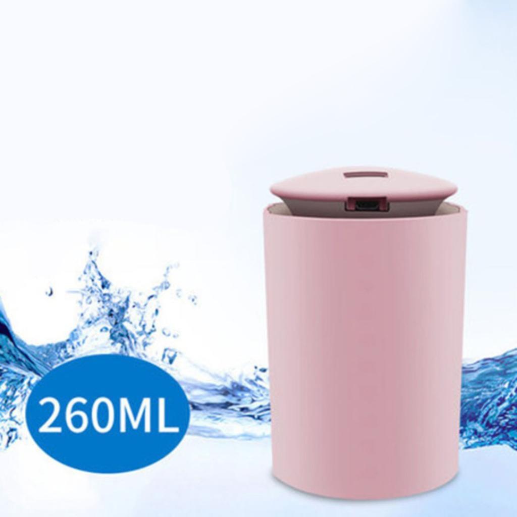 2pcs USB Essential Oil Diffuser Air Humidifier 260ml Tank for Bedrooms