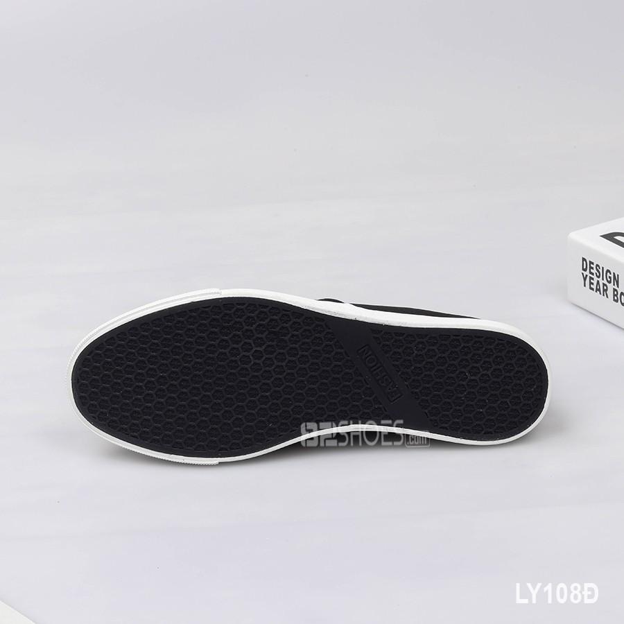 Giày lười nam - Slip on nam vải - Mã LY108