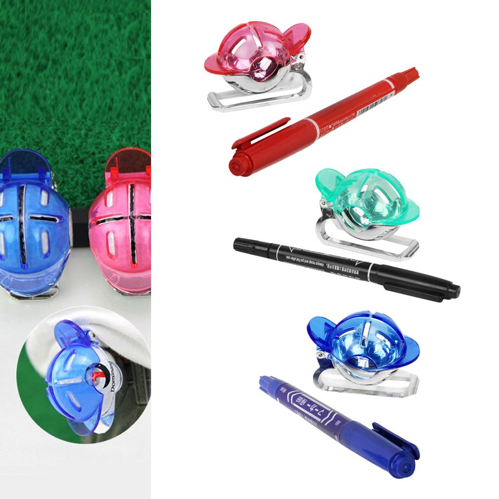 Professional Golf Ball Liner & Marker Line Drawing Alignment Tool For Putting