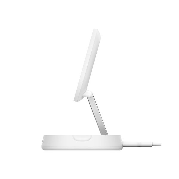 Đế sạc không dây Belkin Qi2 BoostCharge Universal 15W, điều chỉnh linh hoạt đứng nằm, không kèm sạc - hàng chính hãng