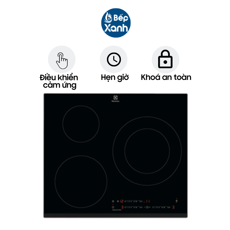 Bếp từ 3 vùng nấu lắp âm Electrolux LIT60342 - Hàng Chính Hãng