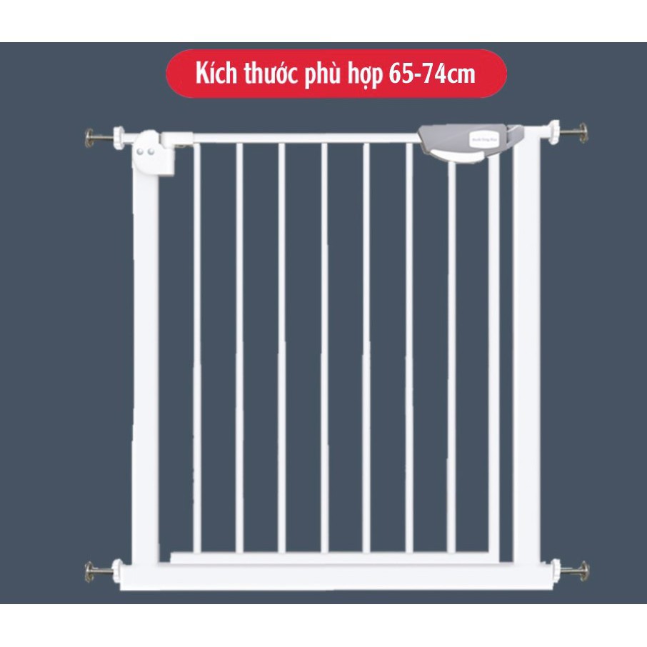 Combo Thanh chặn cầu thang và cửa- Không cần khoan đục- và thanh nối 10cm giúp Bé an toàn