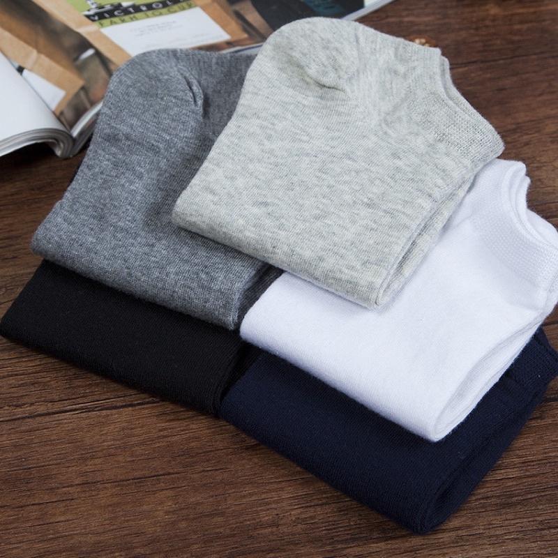 Vớ Tất Cổ Ngắn Trơn Cho Nam 4M vải cotton kháng khuẩn, hàng loại 1 bao đổi trả dành cho cả nam và nữ