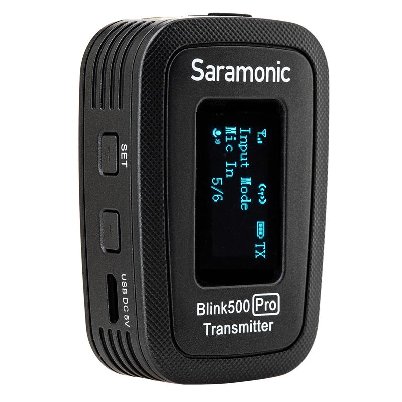 Micro thu âm không dây Saramonic Blink 500 Pro B5 cổng Type C - Hàng Chính Hãng