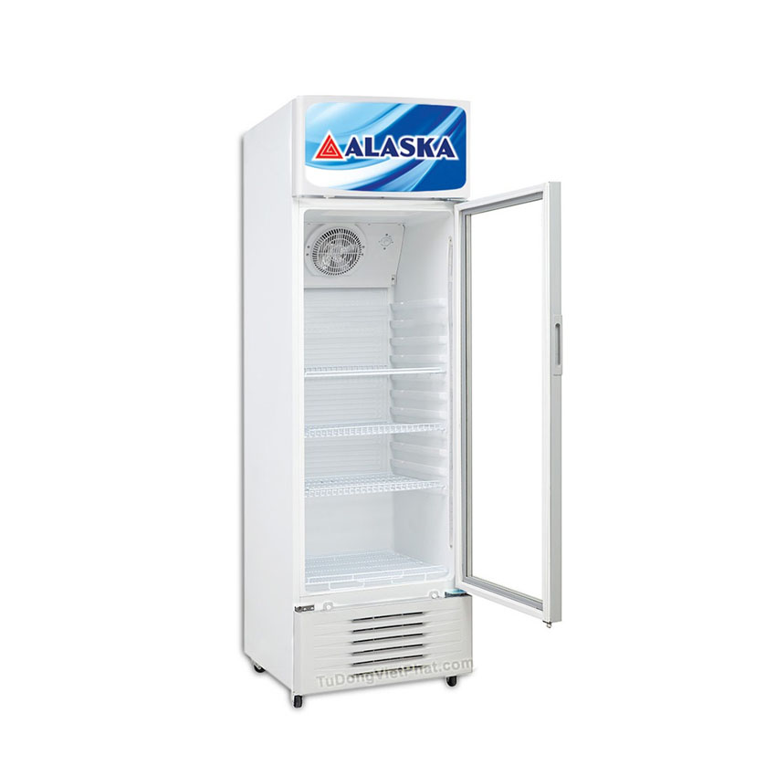 TỦ MÁT ALASKA 260 LÍT LC-455H NHÔM (R600A) (hàng chính hãng) (chỉ giao HCM)