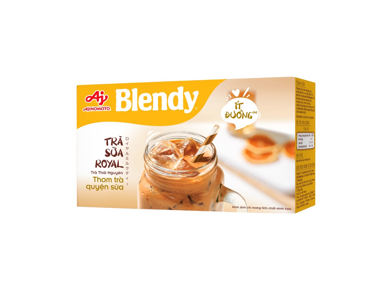 Combo 2 Hộp Trà sữa Royal Blendy® 144g/Hộp