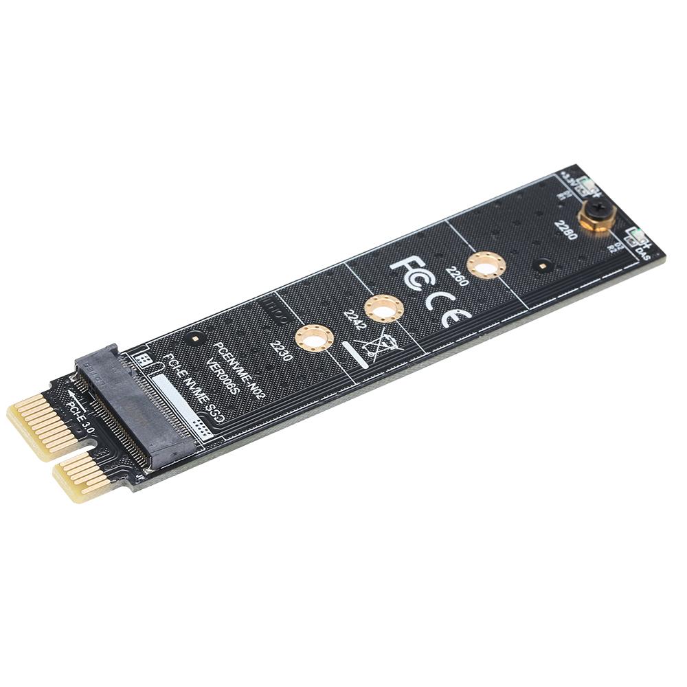 Thẻ chuyển đổi PCI-E sang NVME M.2, cói tản nhiệt và hỗ trợ đầu đọc thẻ SSD Thernal Pad 2230/2242/2260/2280