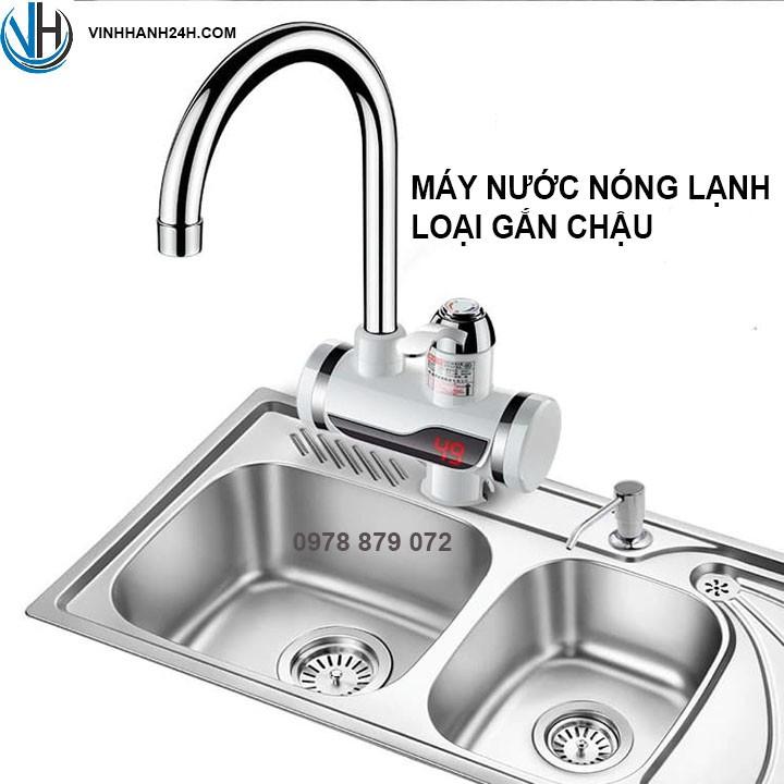 Vòi Nước Nóng lạnh trực tiếp tắm giặt rửa chén Bát