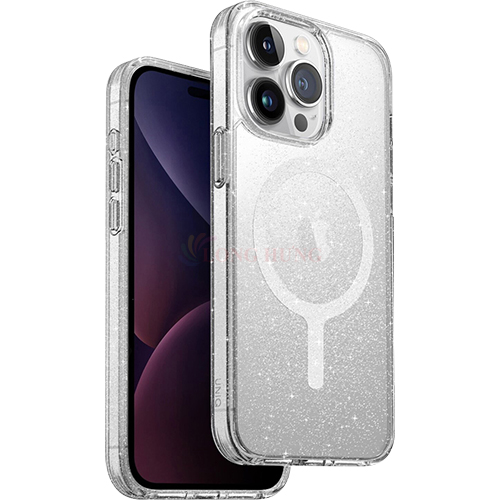 Hình ảnh Ốp lưng chống sốc hỗ trợ sạc không dây Uniq Hybrid Compatible LifePro Xtreme dành cho iPhone 15 Pro Max - Hàng chính hãng