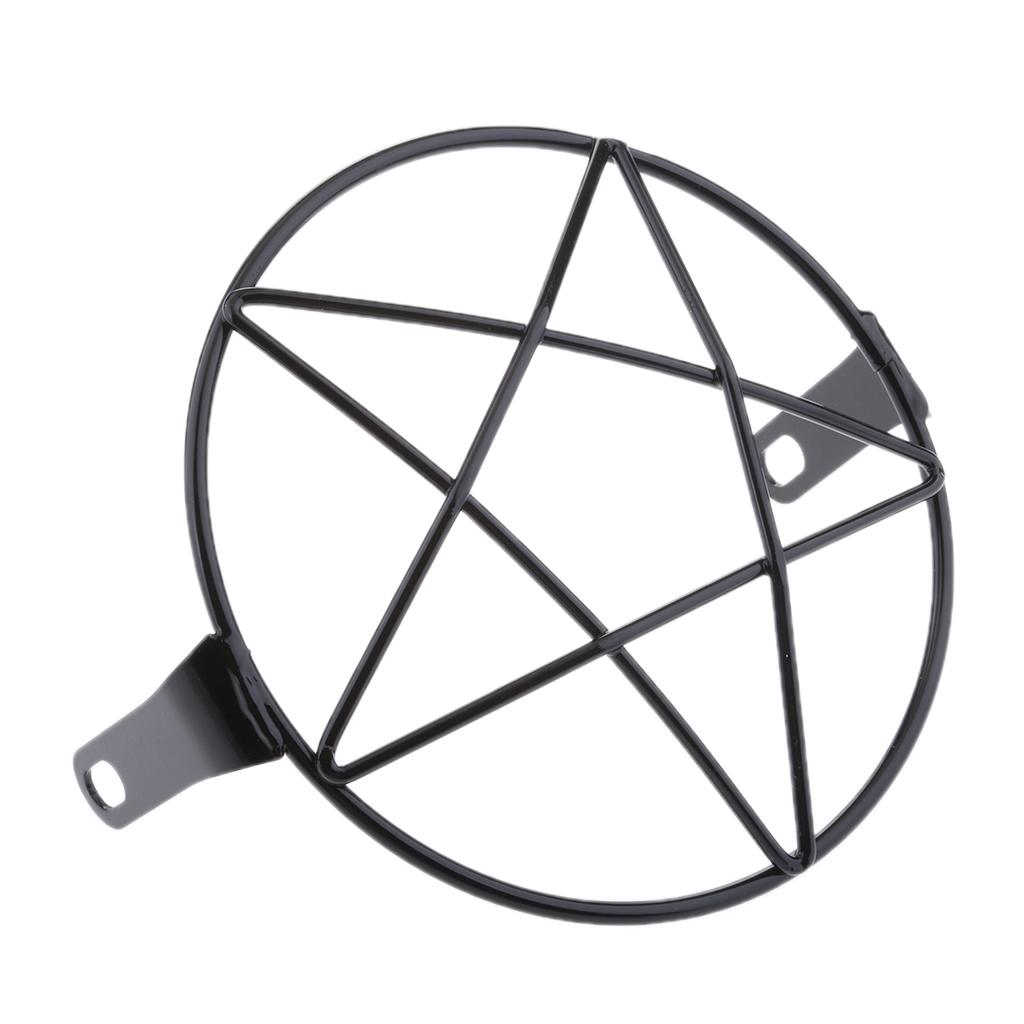 Motorcycle Retro Metal Headlight Protector Guard Cover for GN CG125