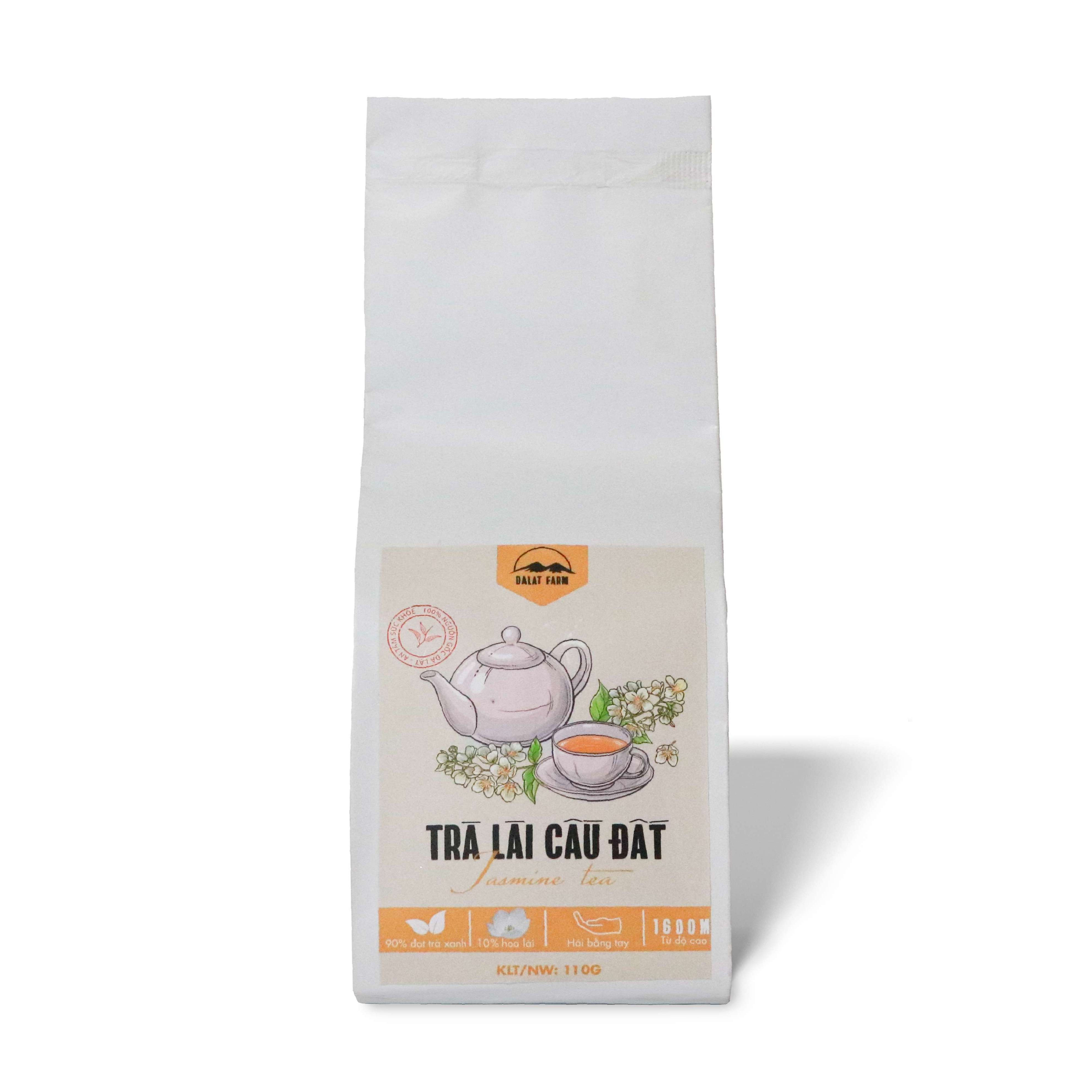 Trà Lài Cầu Đất DalatFarm (dòng Đặc Biệt) - Túi 110Gr