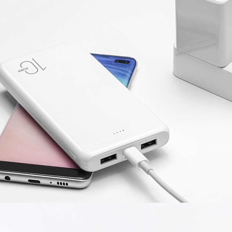Pin sạc dự phòng Kivee 10000mAh PT62 chất lượng cao Bảo hành 12 tháng