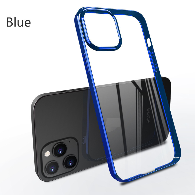 Ốp lưng cứng viền màu mạ crom dành cho iPhone 14 / iPhone 14 Pro / iPhone 14 PLus/ iPhone 14 Pro Max Hiệu X-Level mỏng 0.6mm, chống va đập, gờ bảo vệ Camera, Mạ Crom sang trọng - Hàng nhập khẩu