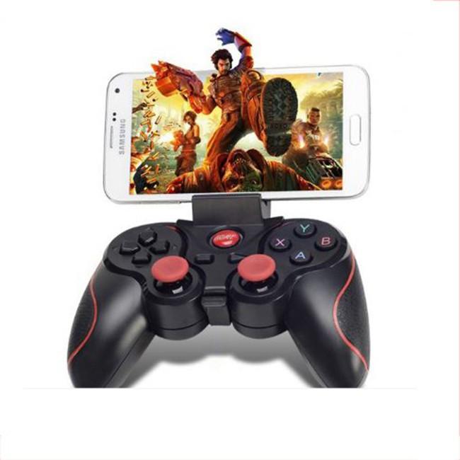 Tay cầm chơi game Bluetooth không dây cho smartphone wireless Terios T3 / X3 - gamepad - controller - joystick dành cho điện thoại smartphone pc máy tính laptop