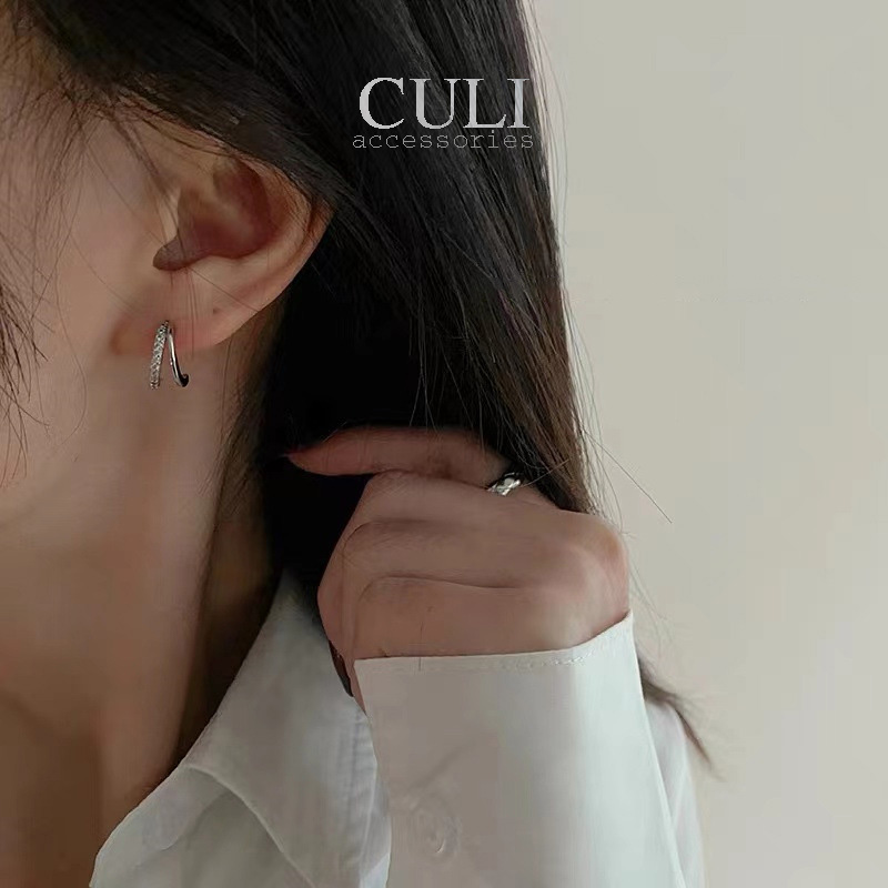 Khuyên tai, Bông tai thời trang nữ HT605 - Culi accessories