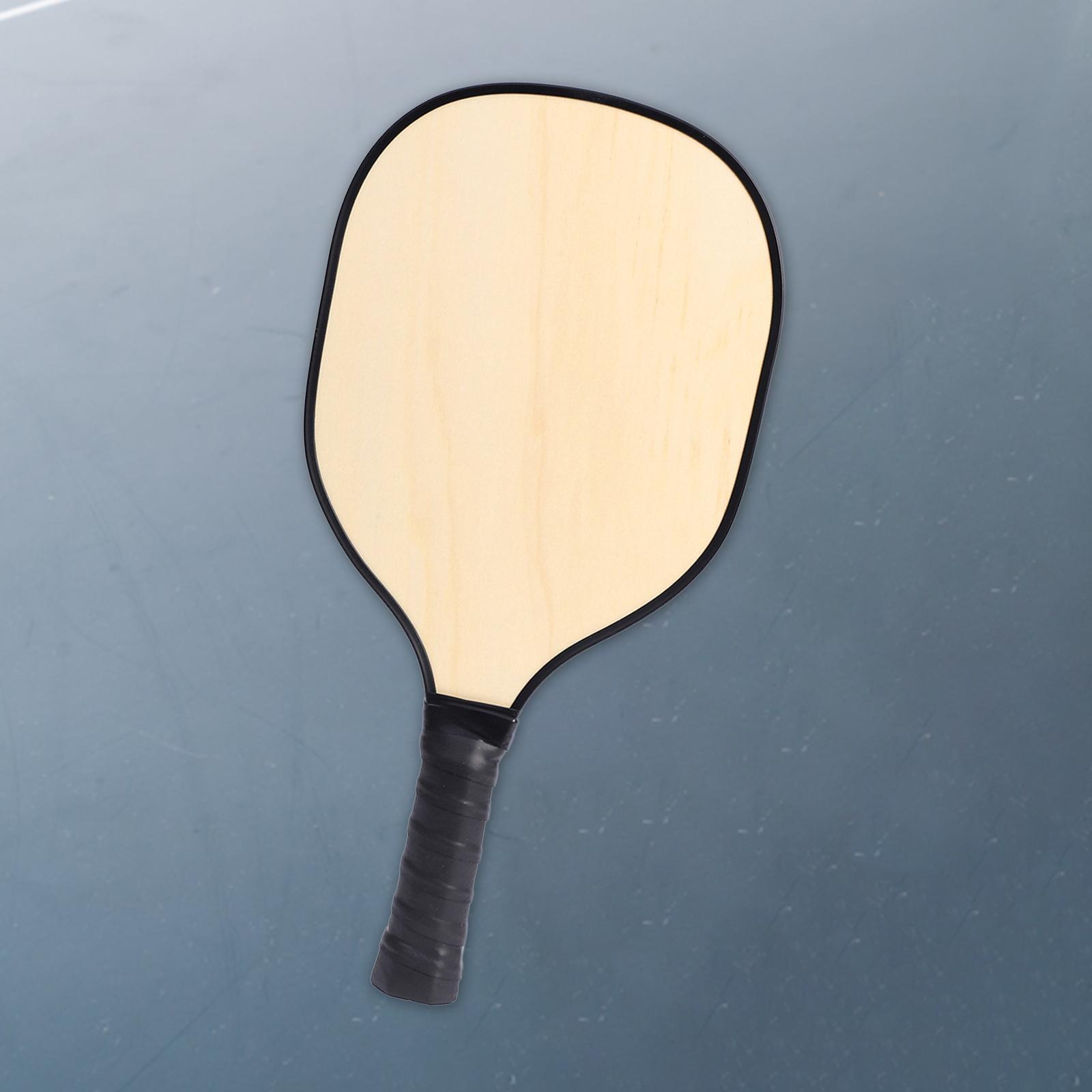 Wood Pickleball Paddles with Comfortable Gripping for Adults Play Practicing