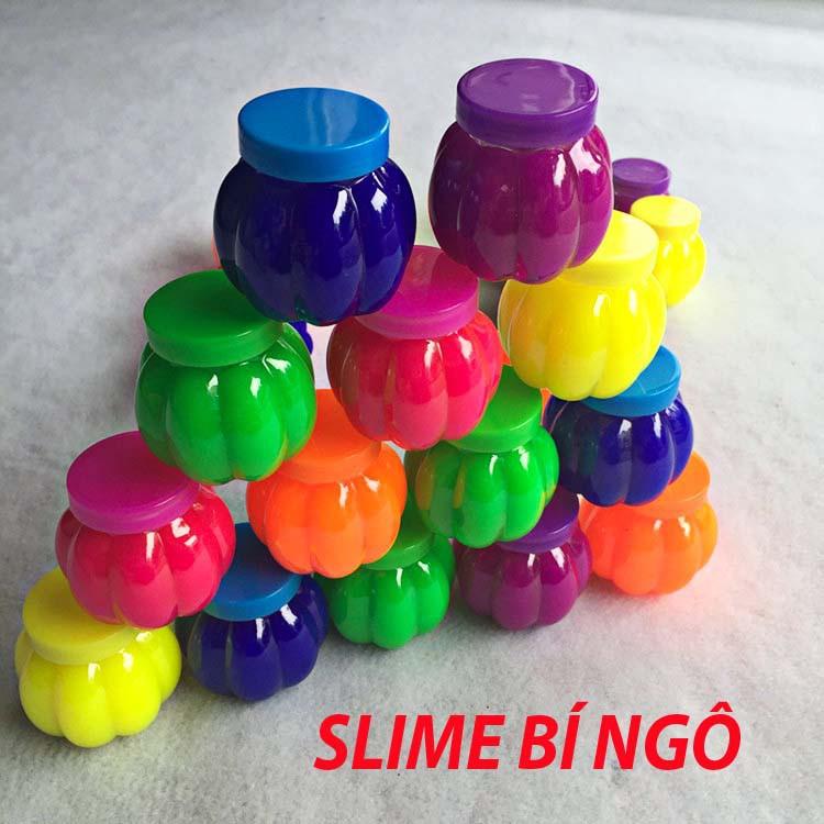 Slime chất nhờn ma quái  QUẢ BÍ NGÔ mochi cho bé  càng mua càng rẻ