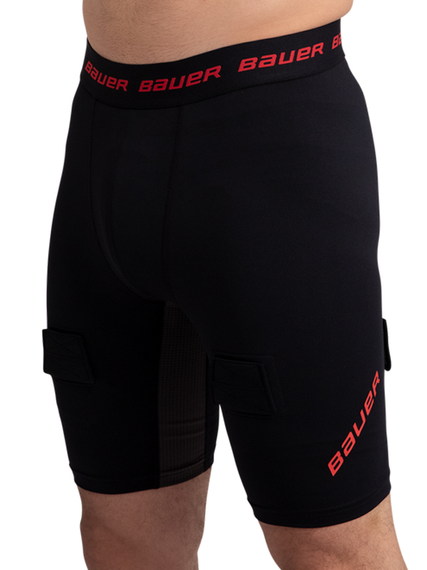 QUẦN LEGGING NAM ESSENTIAL COMPRESSION JOCK SHORT BAUER