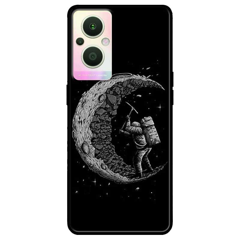 Ốp lưng dành cho Oppo A16K - Oppo A36 / A76 - Oppo Reno 7z 5G mẫu Đào Trăng