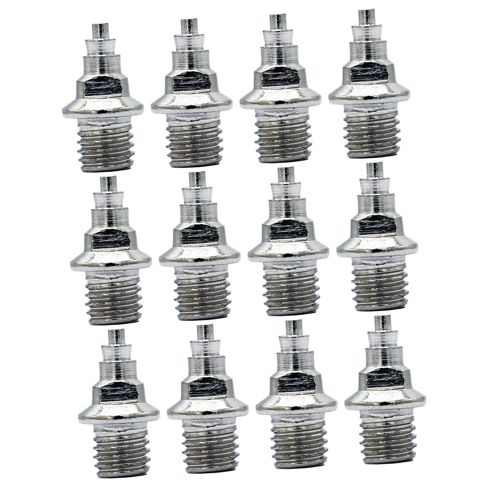 12x Track Spikes Alloy Steel Spikes for Long Jump Outdoor Accessories Hiking