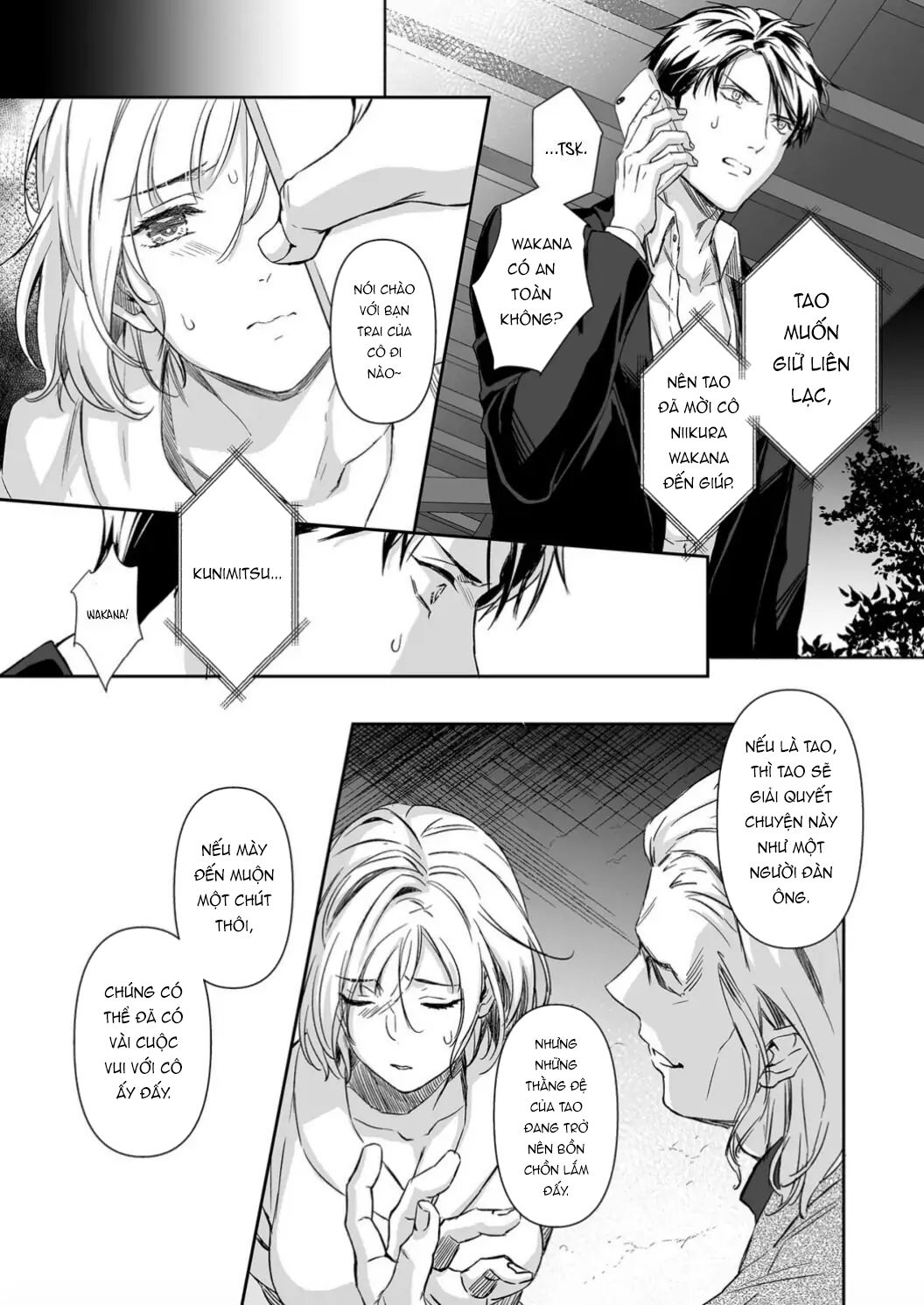 Mafia Và Omega ~ Khao Khát Cháy Bỏng chapter 8.1 - Trang 12