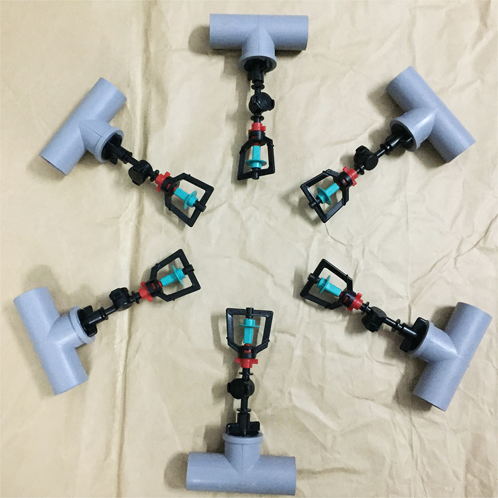 Bộ 6 béc phun mưa kèm chân tê 21mm