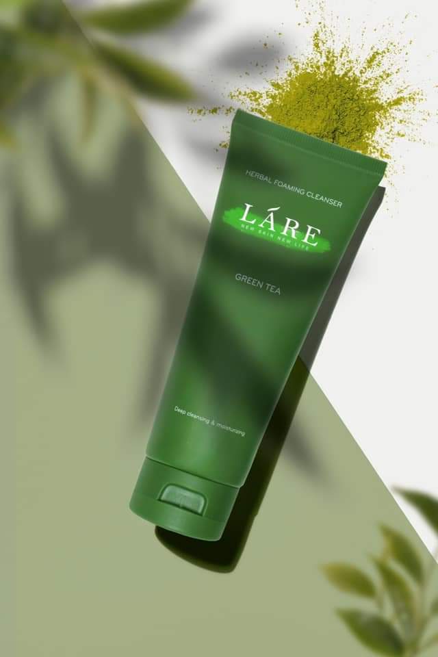 SỮA RỬA MẶT THẢO MỘC HERBAL FLOAMING CLEANSER LÁRE 120ML