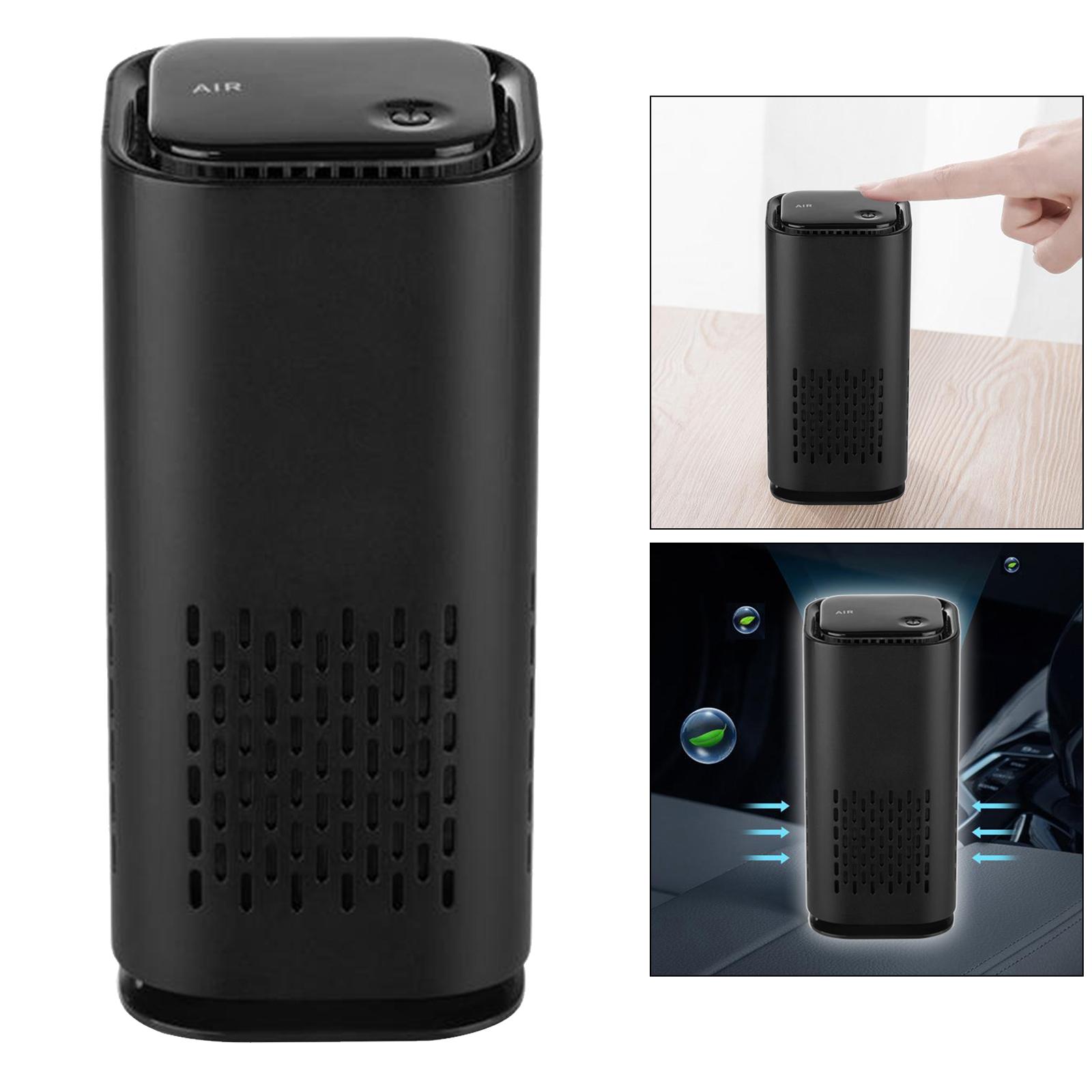 Mini Air Purifier for Home, Anion Air Purifier Filter, Quiet Filtration System Air Cleaner Removes Smoke Odor Dust Mold