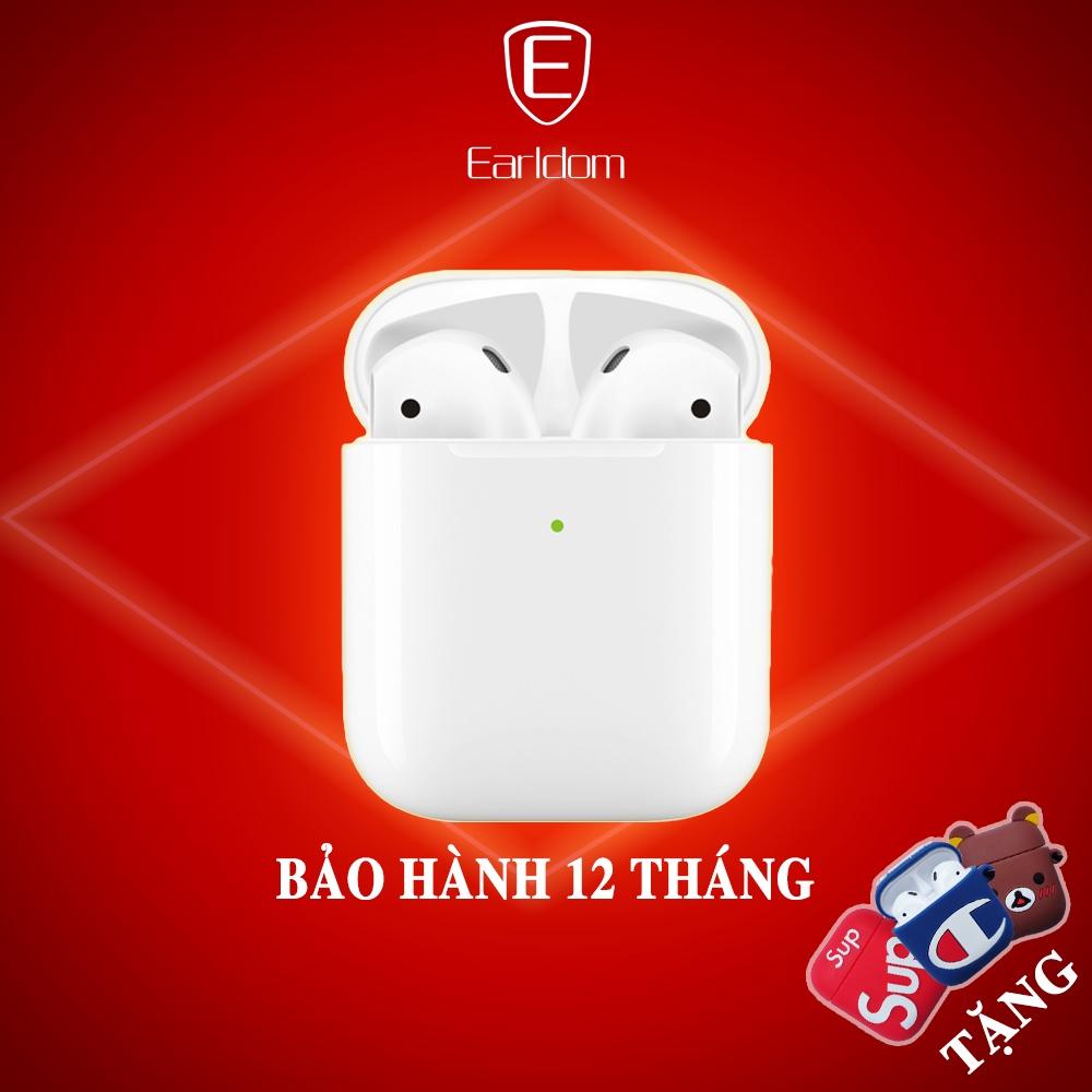 Tai nghe bluetooth true wireless Earldom TWS8 thiết kế nhỏ gọn âm thanh sống động chân thực- Hàng Chính Hãng