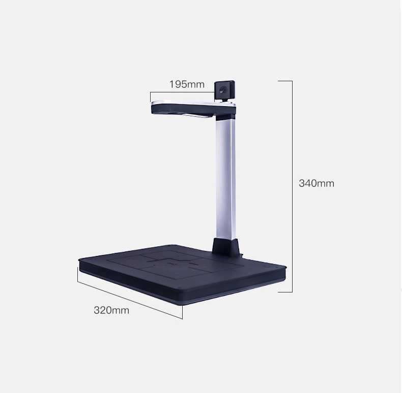 Máy Chiếu Vật Thể Scan Màu Di Động Thông Minh Lấy Nét Tự Động Scan Tài Liệu K1002 - Hàng Nhập Khẩu