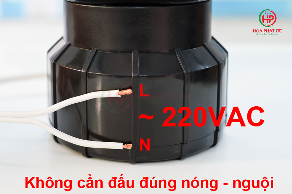 Còi hú công suất lớn 220V Komax KM-AC100W