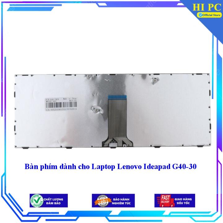 Bàn phím dành cho Laptop Lenovo Ideapad G40-30 - Hàng Nhập Khẩu