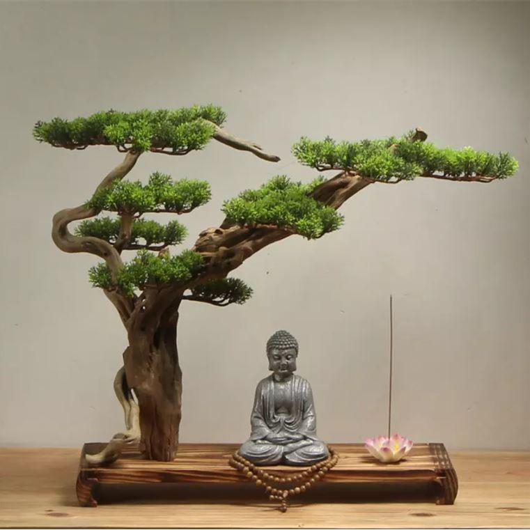 ️Tượng Đá Phật Thích Ca Phong Thủy - Hồ Thủy Sinh - Cao 17cm