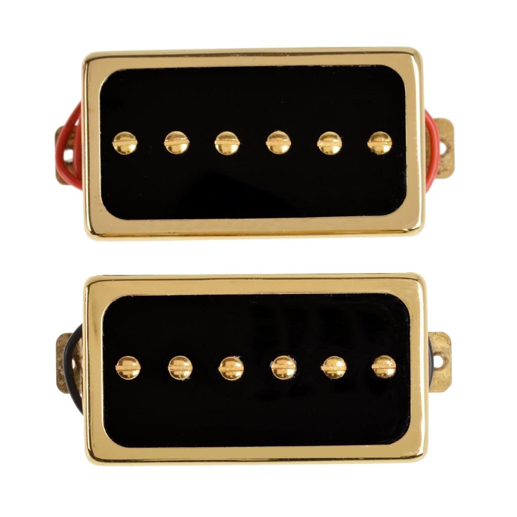 Sunnimix Bộ 2 Có Dây Đàn Guitar Điện Đơn Phối Xanh Bán Tải
