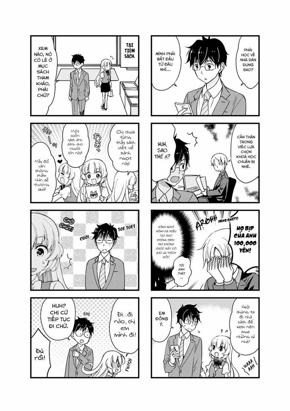 senpai nhỏ nhắn của tôi rất dễ thương chapter 10 5