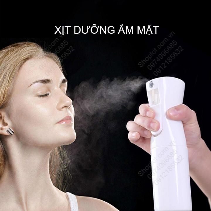 Bình phun xịt nước Nano siêu mịn liên tục bằng tay 300ml, Phun xịt sương đa năng, tưới cây, tiệm tóc, làm đẹp, nhà bếp