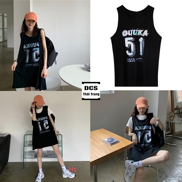 Áo Tanktop Guuka 51 Chất Su Xước Xưởng May DCS