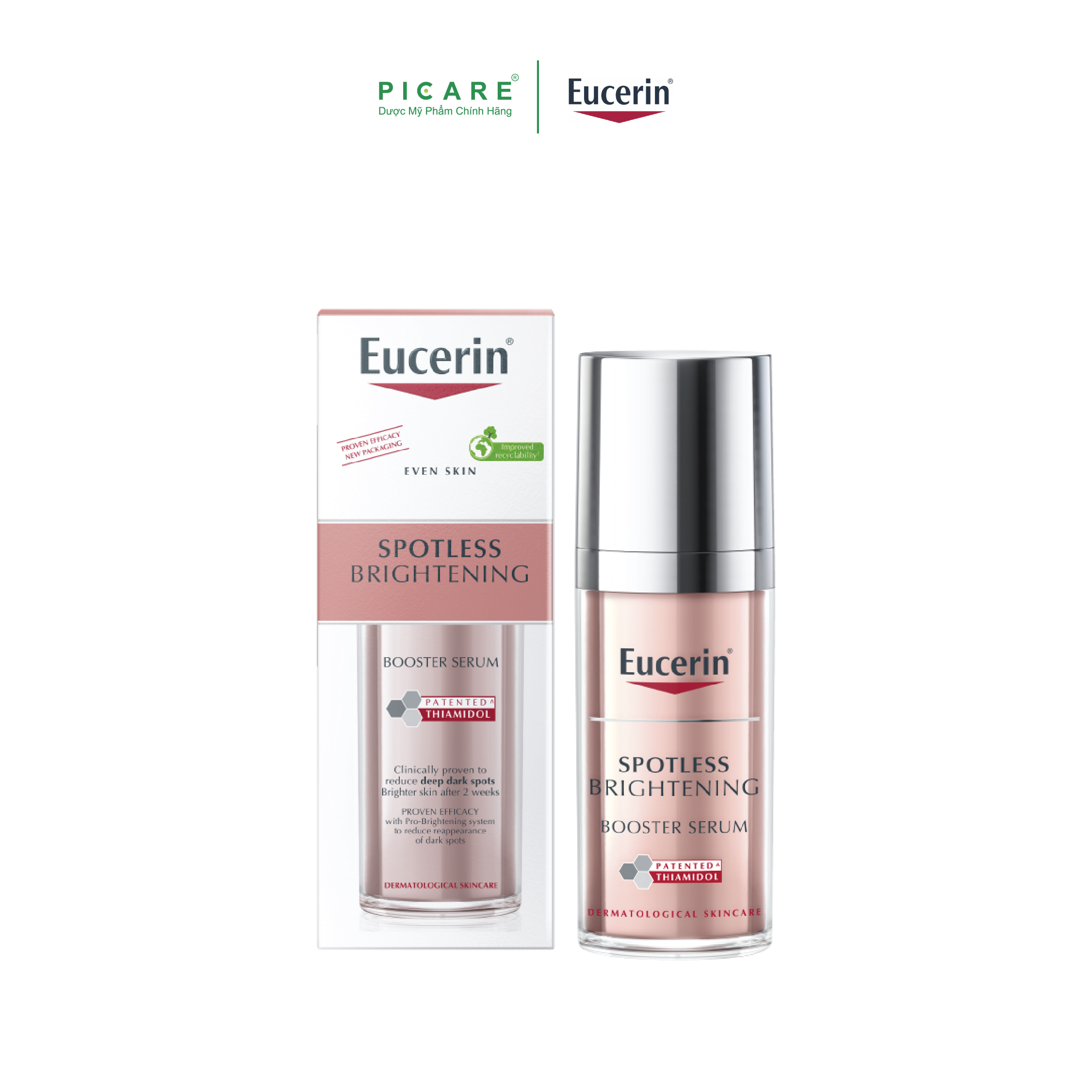 Tinh chất giảm thâm nám và dưỡng sáng da Eucerin Spotless Brightening Booster Serum