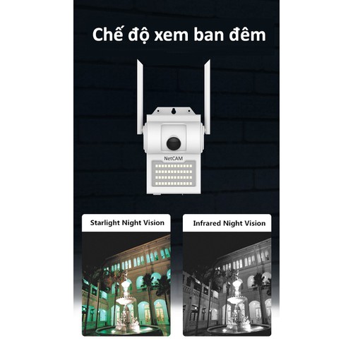 Camera IP Wifi NetCAM WL90 1080P, Góc Nhìn Rộng 90º, Có Cảnh Báo Chuyển Động - Hàng Chính Hãng