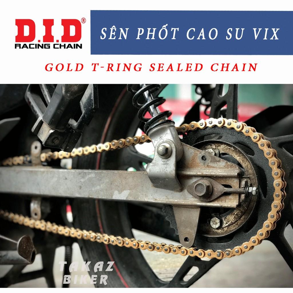 B2 Sên Phốt Cao Su 428 VIX T-ring GOLD - 132L Cải Tiến Mới Của Huyền Thoại TFX