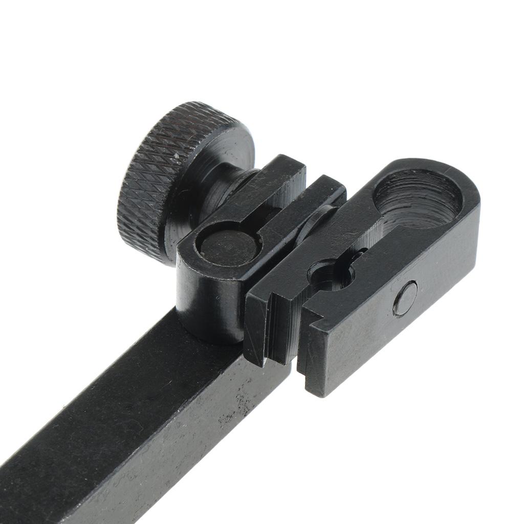 10 Cm Chiều Cao Người Cai Trị Nối Dài Cần Quay Số Kiểm Tra Chỉ Số Giá Đỡ 8 Mm Kẹp