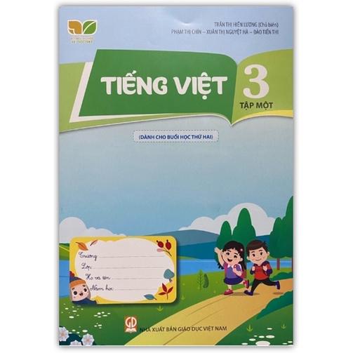 Sách - Tiếng việt 3 tập 1 dành cho buổi học thứ hai