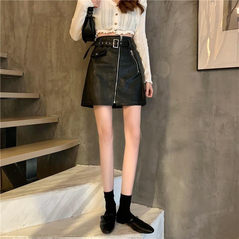 Chân Váy Da Nữ hàng Quảng Châu