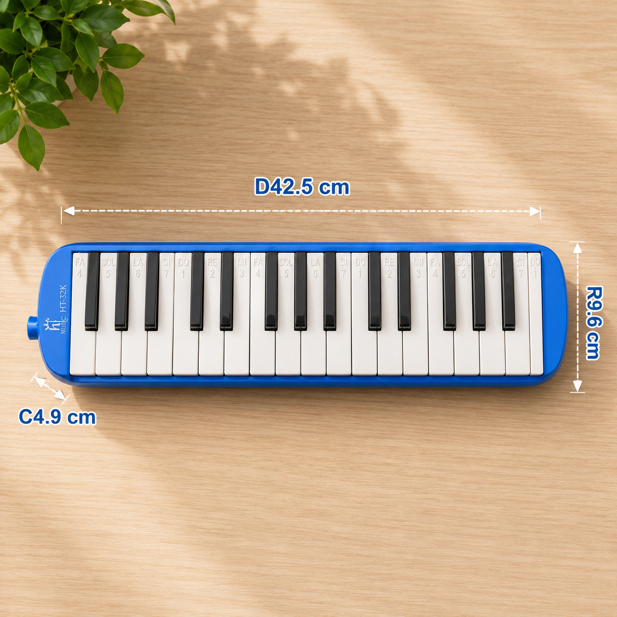 Kèn Melodion Pianica HT Music HT-32K 32 Phím Kèm Túi Đựng Ống Thổi Dài Ngắn Cho Học Sinh