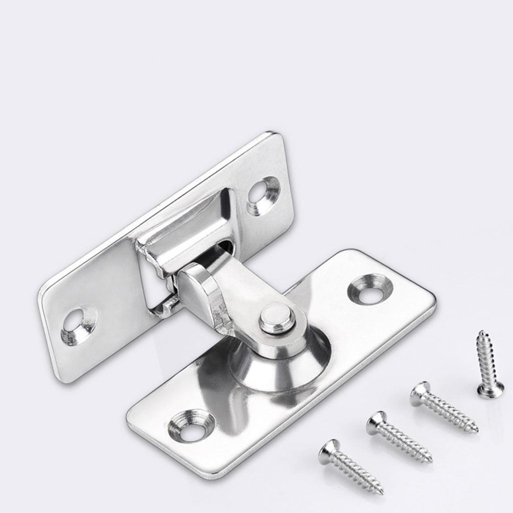 90 Degree Stainless Steel Latch Safety Right Angle Sliding Door Lock
