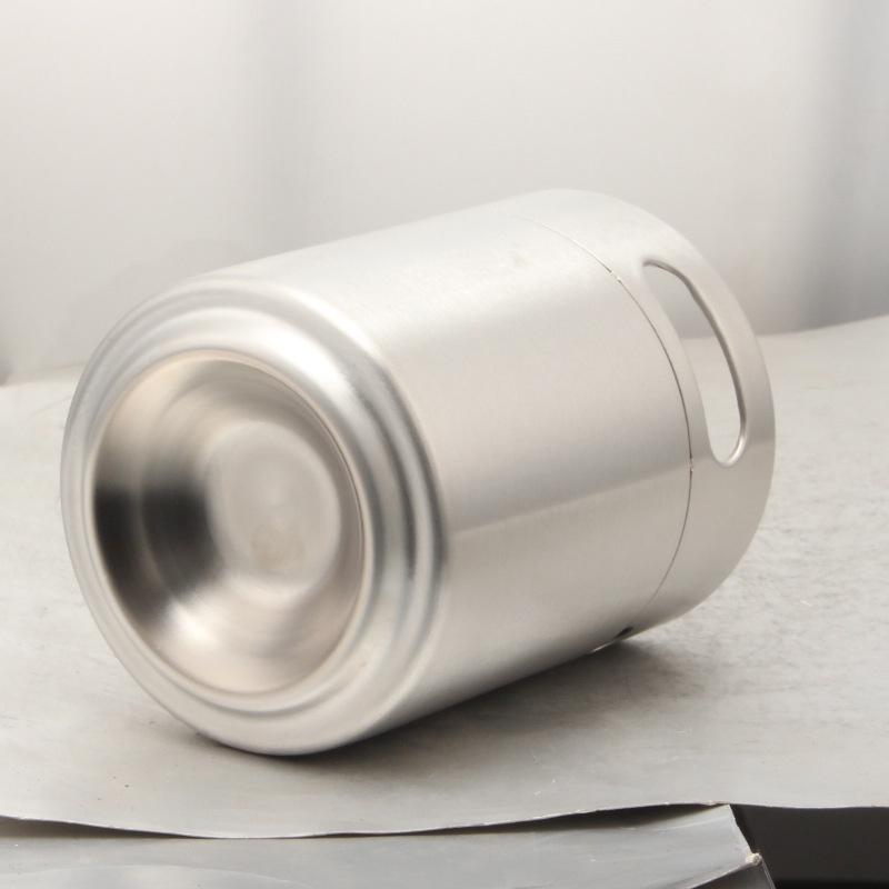 Thùng Mini Keg Beer Inox 304 8L kèm nắp