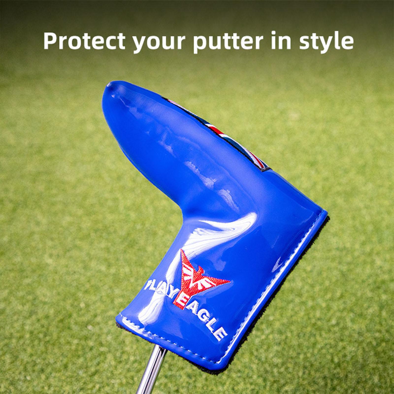 Golf Putter Head Cover Headcover Closure