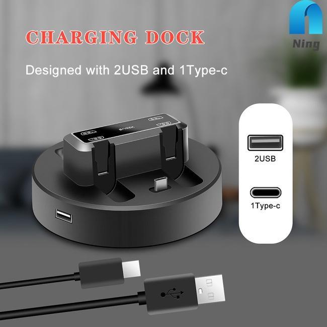 Bộ Đế Sạc Đa Năng Chuyên Dụng Cho Tay Cầm Chơi Game Nintendo Switch Joy-con